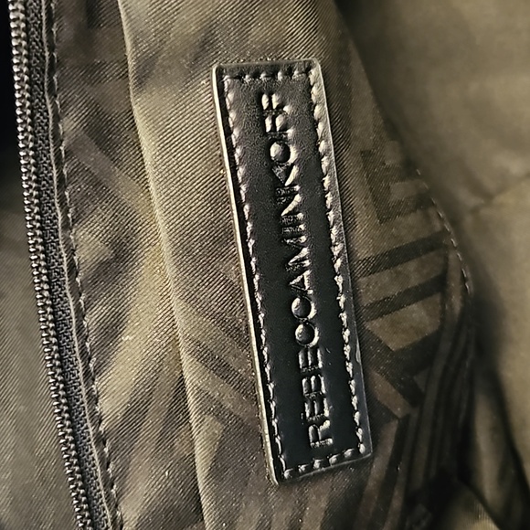 Rebecca Minkoff Gray Soft Suede Fringe Handbag w/ Crossbody Shoulder Strap - Picture 12 of 16